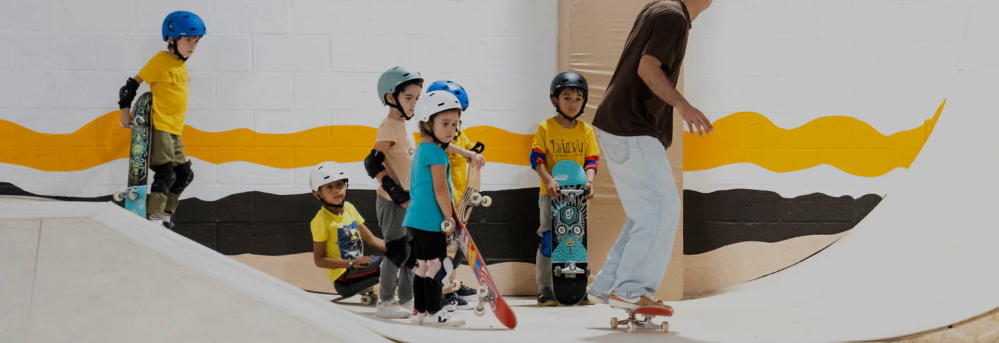 Escuela-de-skate-vizcaya-skateboard-school Cursos y clases de skate para todas las edades y niveles.